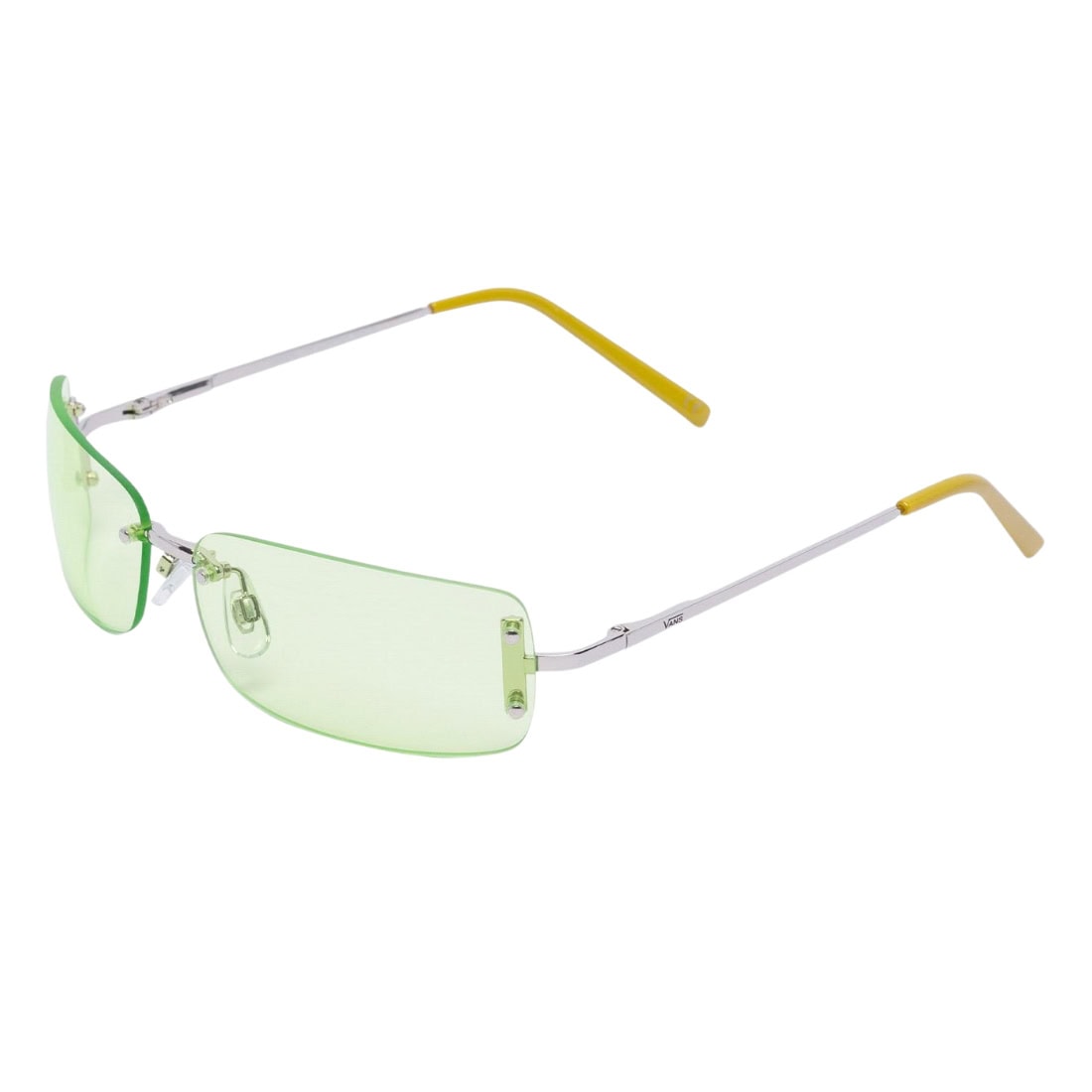 Vans Gemini Sunglasses - Shadow Lime - Square/Rectangular Sunglasses by Vans