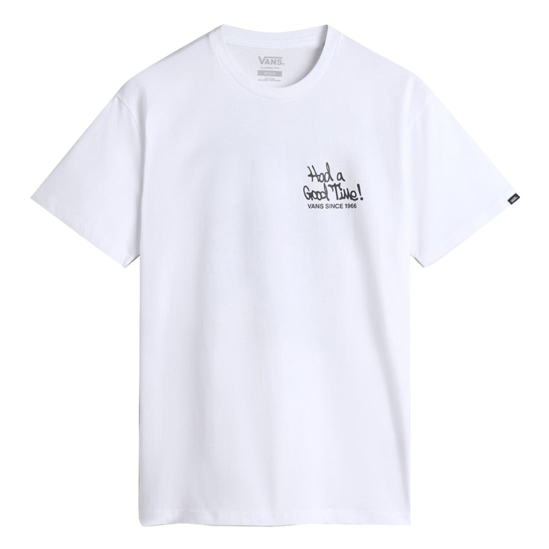 Vans Good Times T-Shirt - White - Mens Graphic T-Shirt by Vans