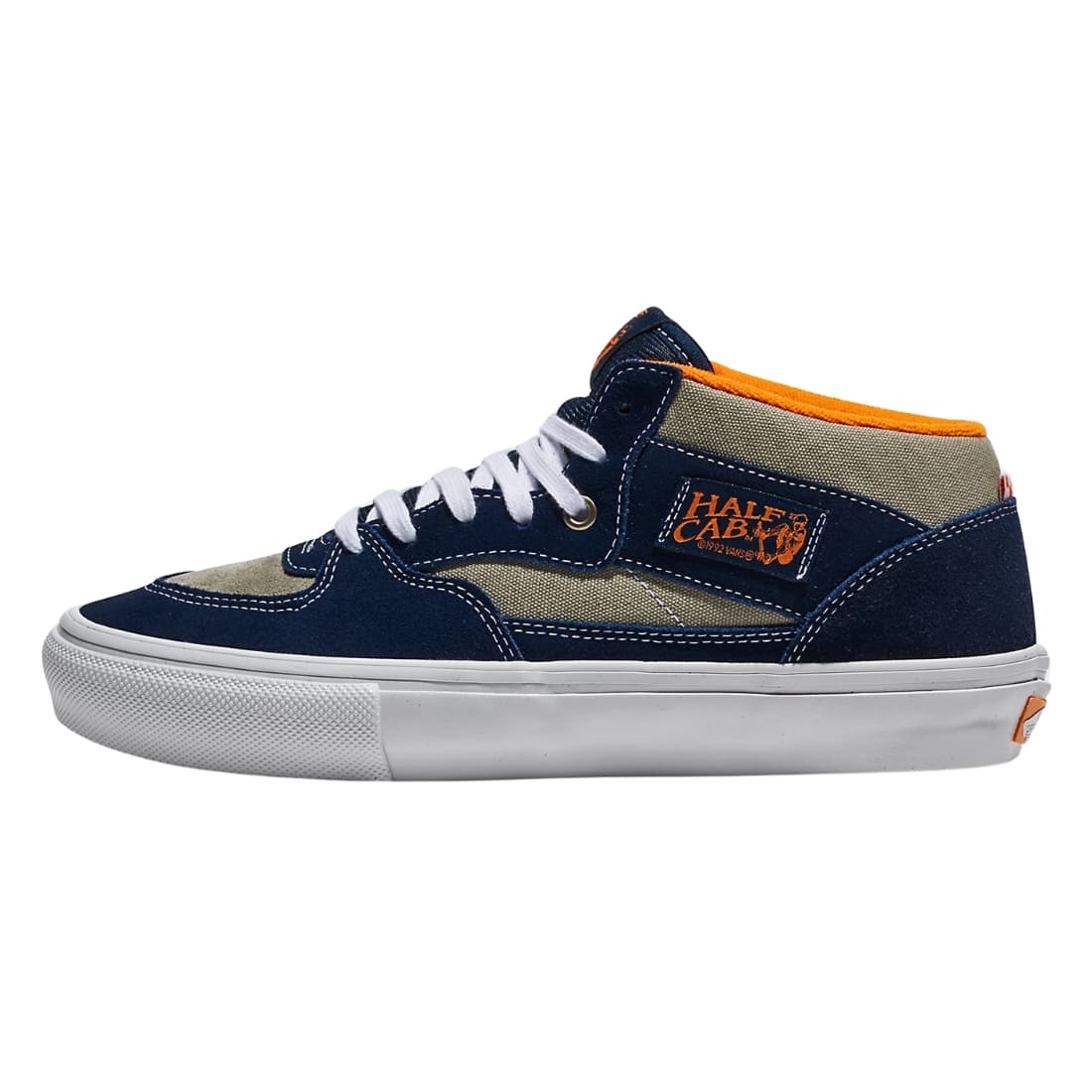 Vans Half Cab Skate Shoes - Smoke/Navy - Mens Skate Shoes by Vans