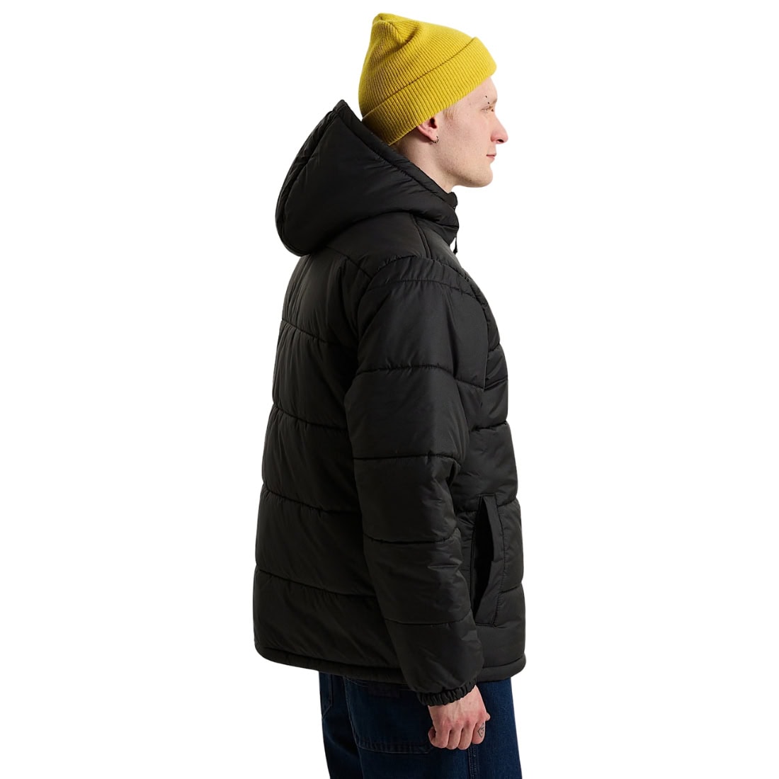 Vans Hillgate Puffer Jacket - Black - Mens Insulated Jacket by Vans