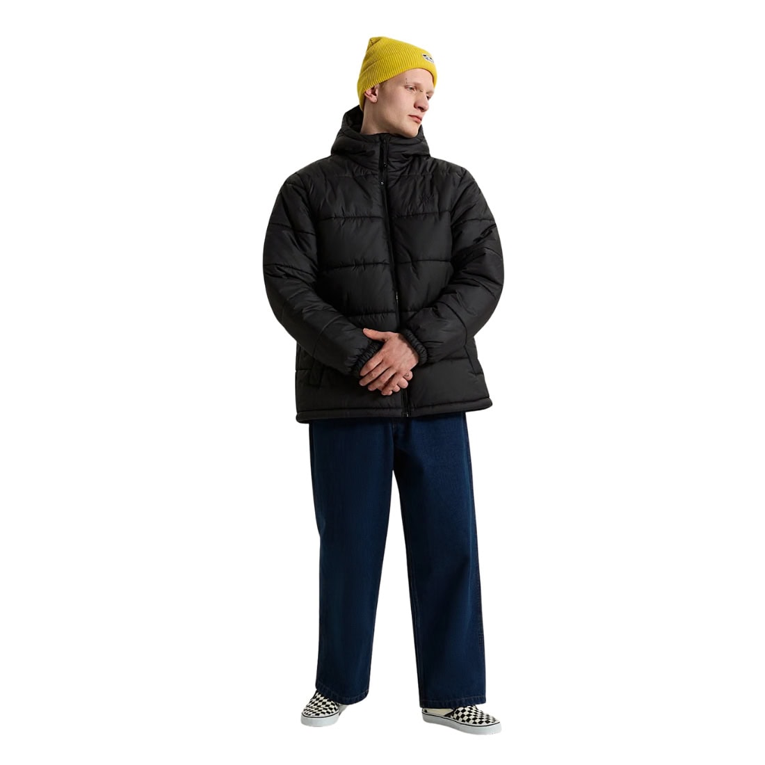 Vans Hillgate Puffer Jacket - Black - Mens Insulated Jacket by Vans