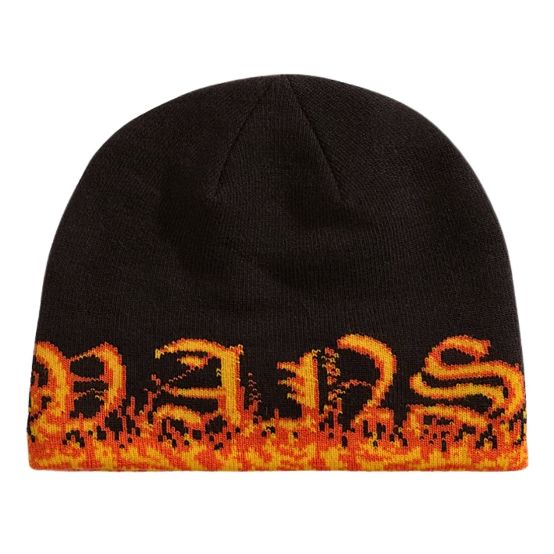 Vans Hovley Beanie - Black/Flame - Basic Beanie by Vans