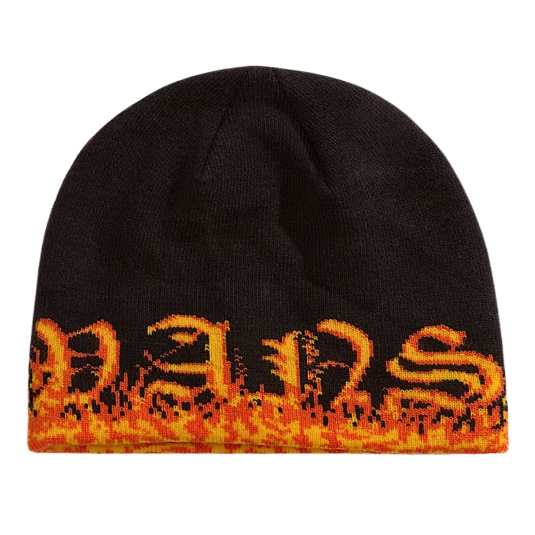 Vans Hovley Beanie - Black/Flame - Basic Beanie by Vans