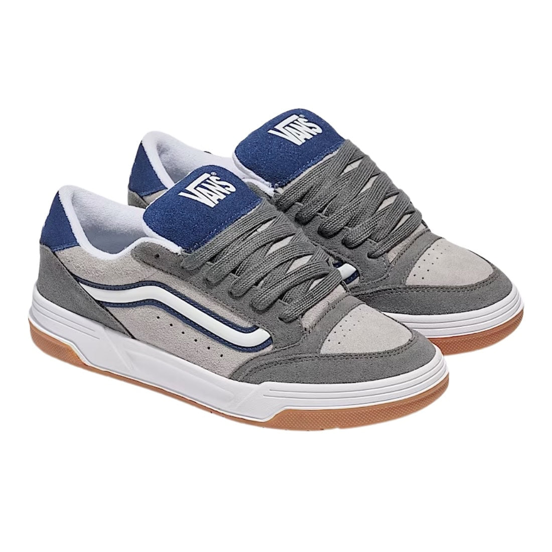 Vans Hylane Shoes - Tri-Tone Grey/Blue - Mens Skate Shoes by Vans
