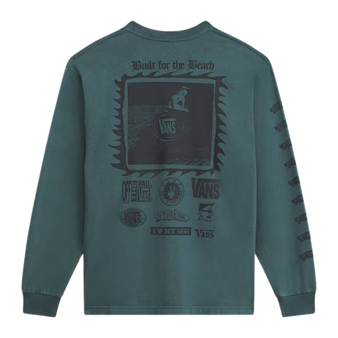 Vans I Need My Long Sleeve T-Shirt - Mystic Moss - Mens Graphic T-Shirt by Vans