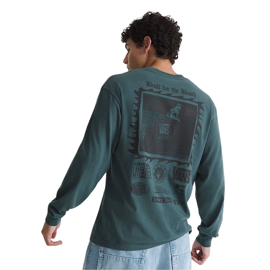 Vans I Need My Long Sleeve T-Shirt - Mystic Moss - Mens Graphic T-Shirt by Vans
