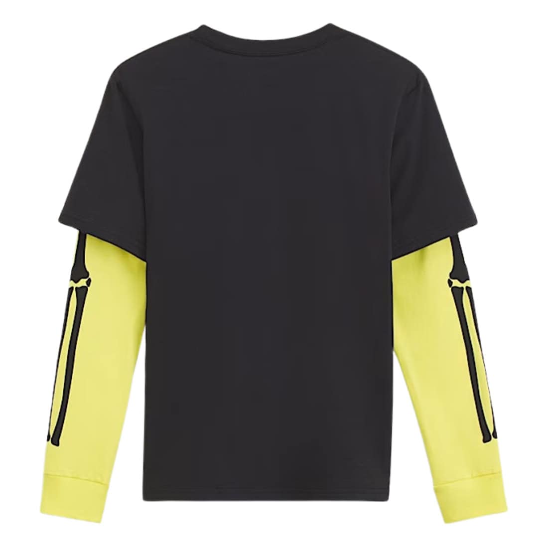Vans Kids Arm Bones Twofer T-Shirt - Black - Boys Skate Brand T-Shirt by Vans