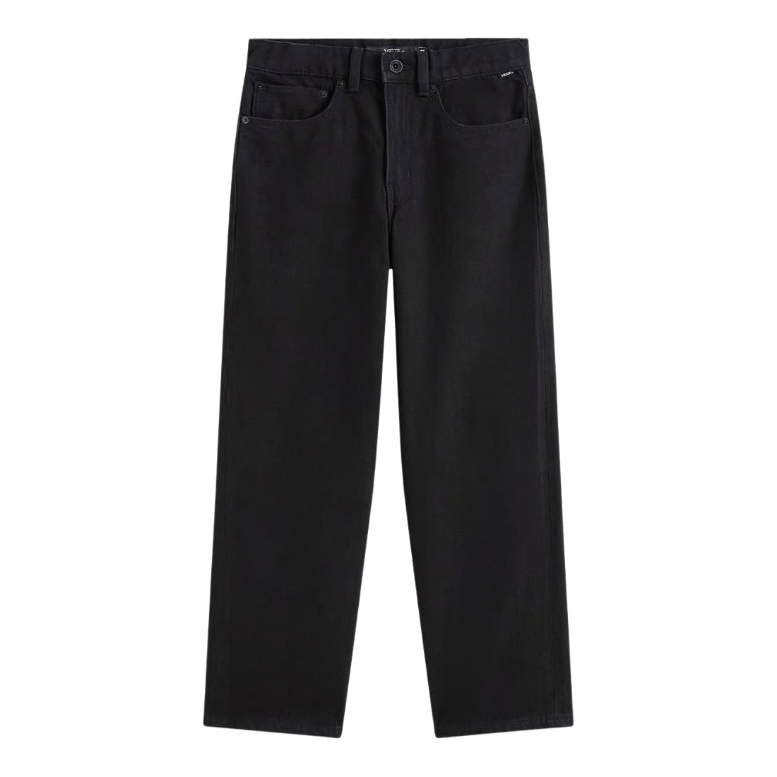 Vans Kids Check-5 Loose Denim - Black Rinse - Boys Relaxed/Loose Denim Jeans by Vans