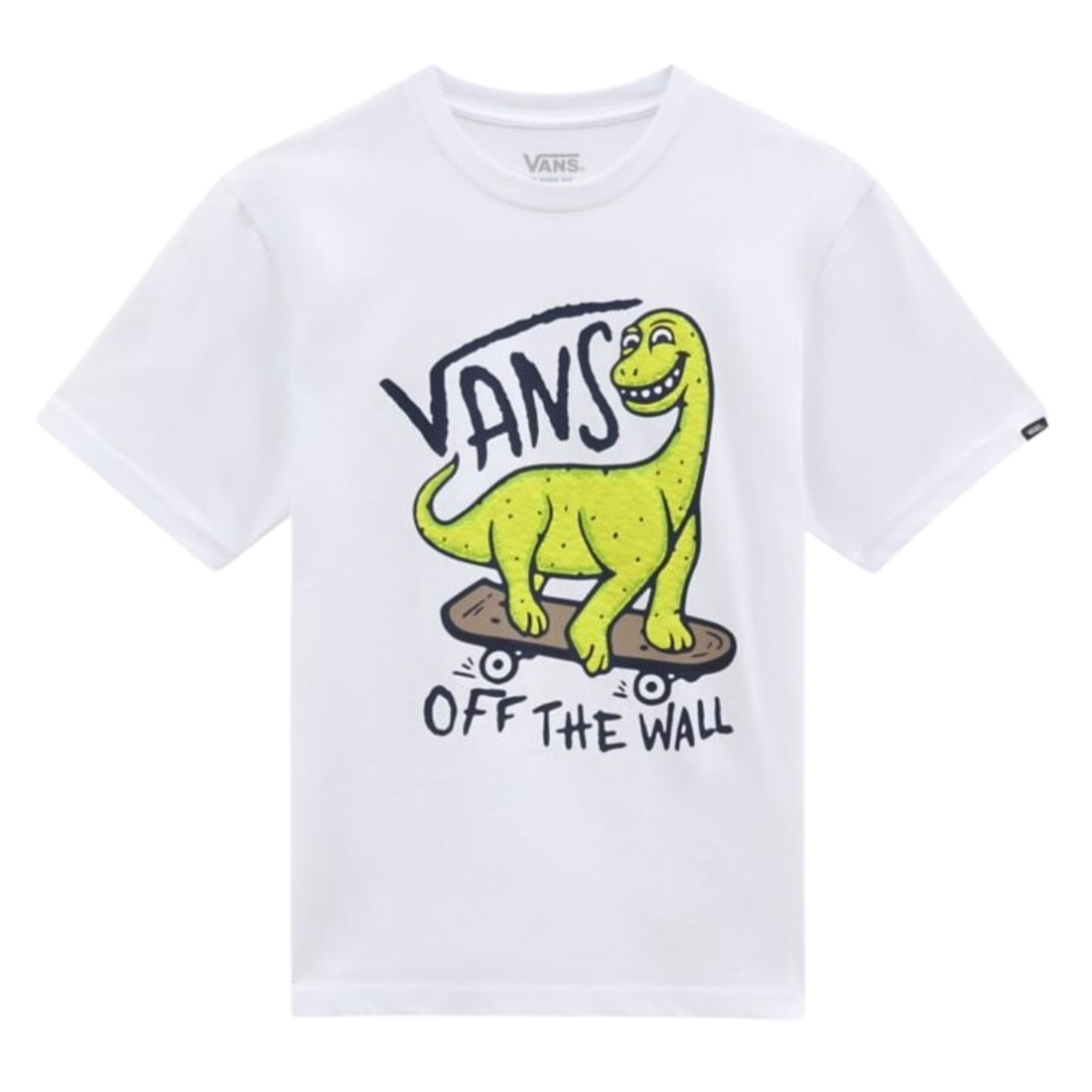 Vans Kids Dino Sk8 Boys T-Shirt - White