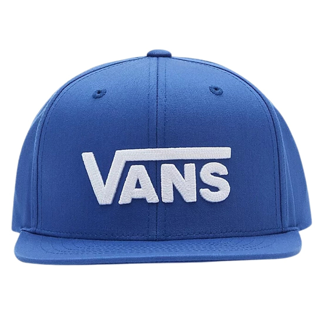 Vans Kids Drop V Snapback Cap - True Blue/White - Boys Baseball Cap by Vans One Size