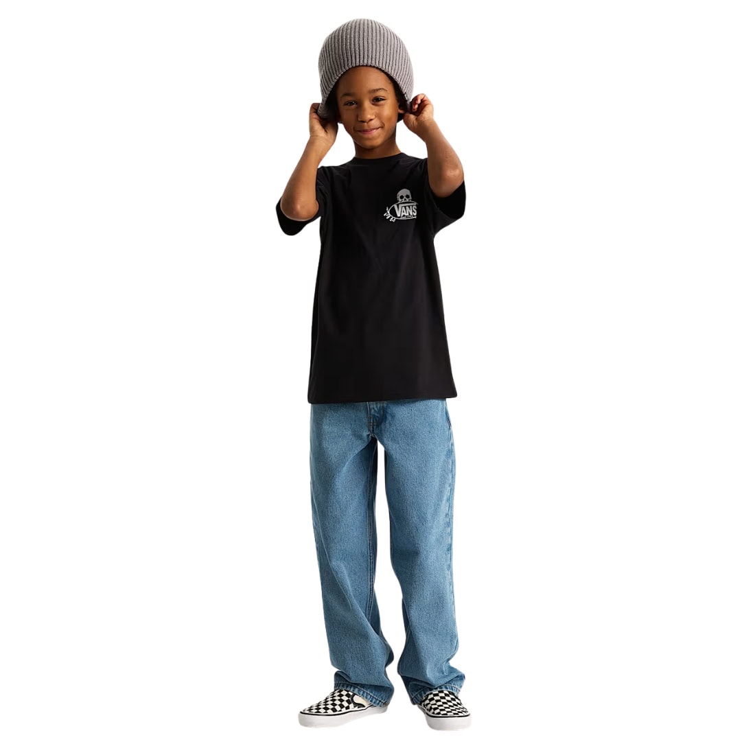 Vans Kids Framework T-Shirt - Black - Boys Skate Brand T-Shirt by Vans