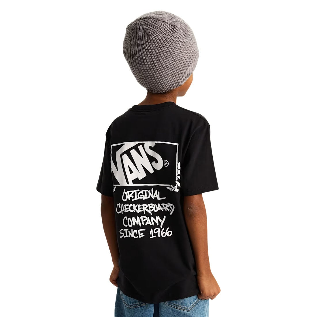 Vans Kids Framework T-Shirt - Black - Boys Skate Brand T-Shirt by Vans