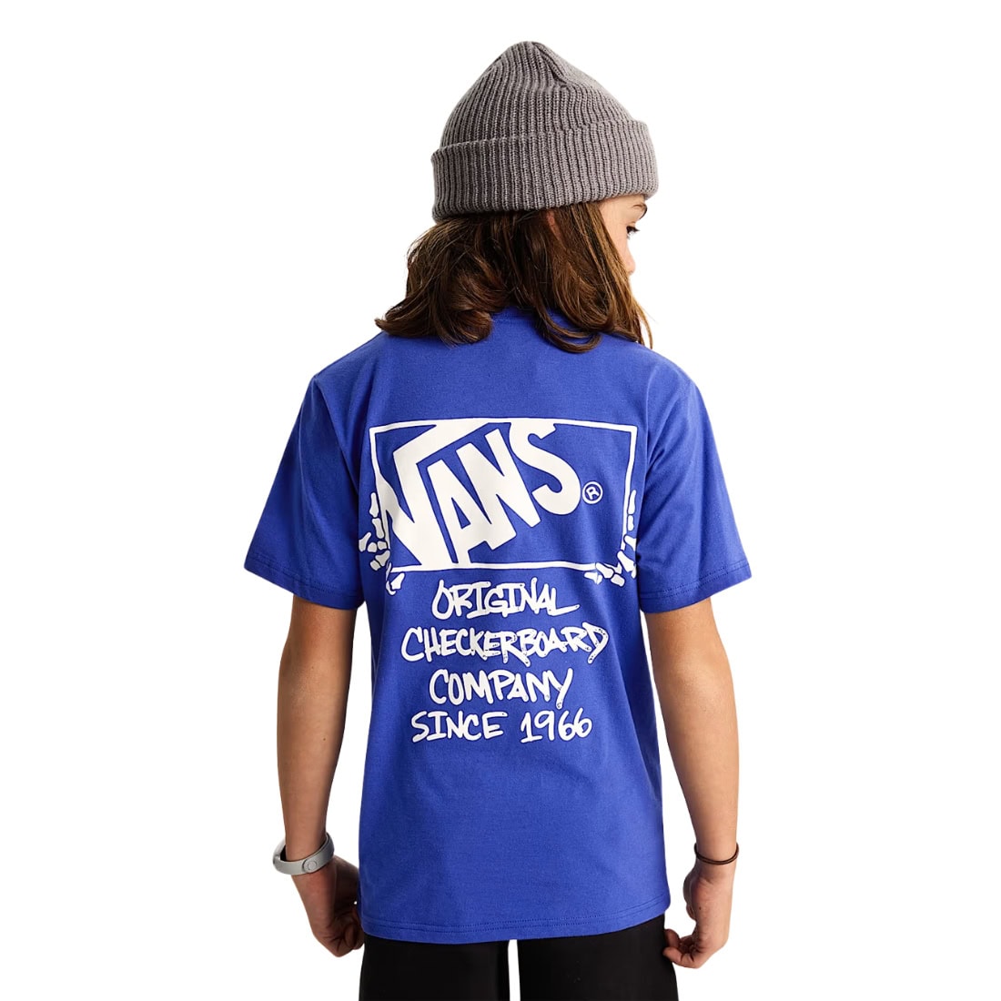 Vans Kids Framework T-Shirt - Royal Cobalt - Boys Skate Brand T-Shirt by Vans
