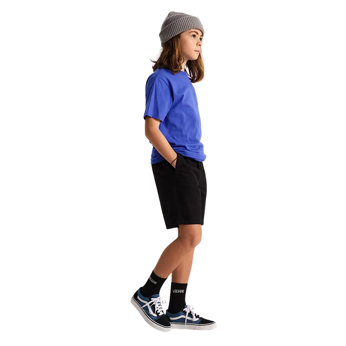 Vans Kids Framework T-Shirt - Royal Cobalt - Boys Skate Brand T-Shirt by Vans