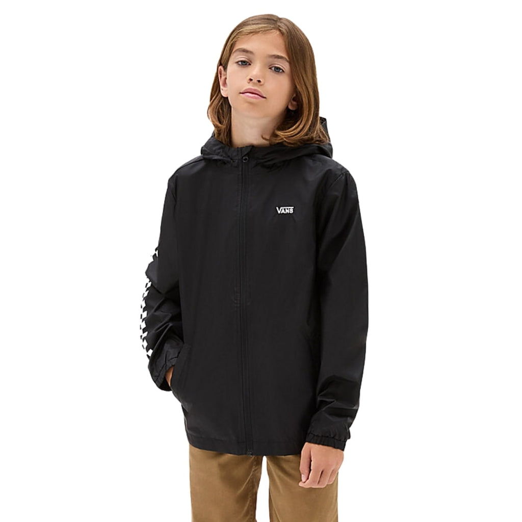 Vans windbreaker on sale kids uk