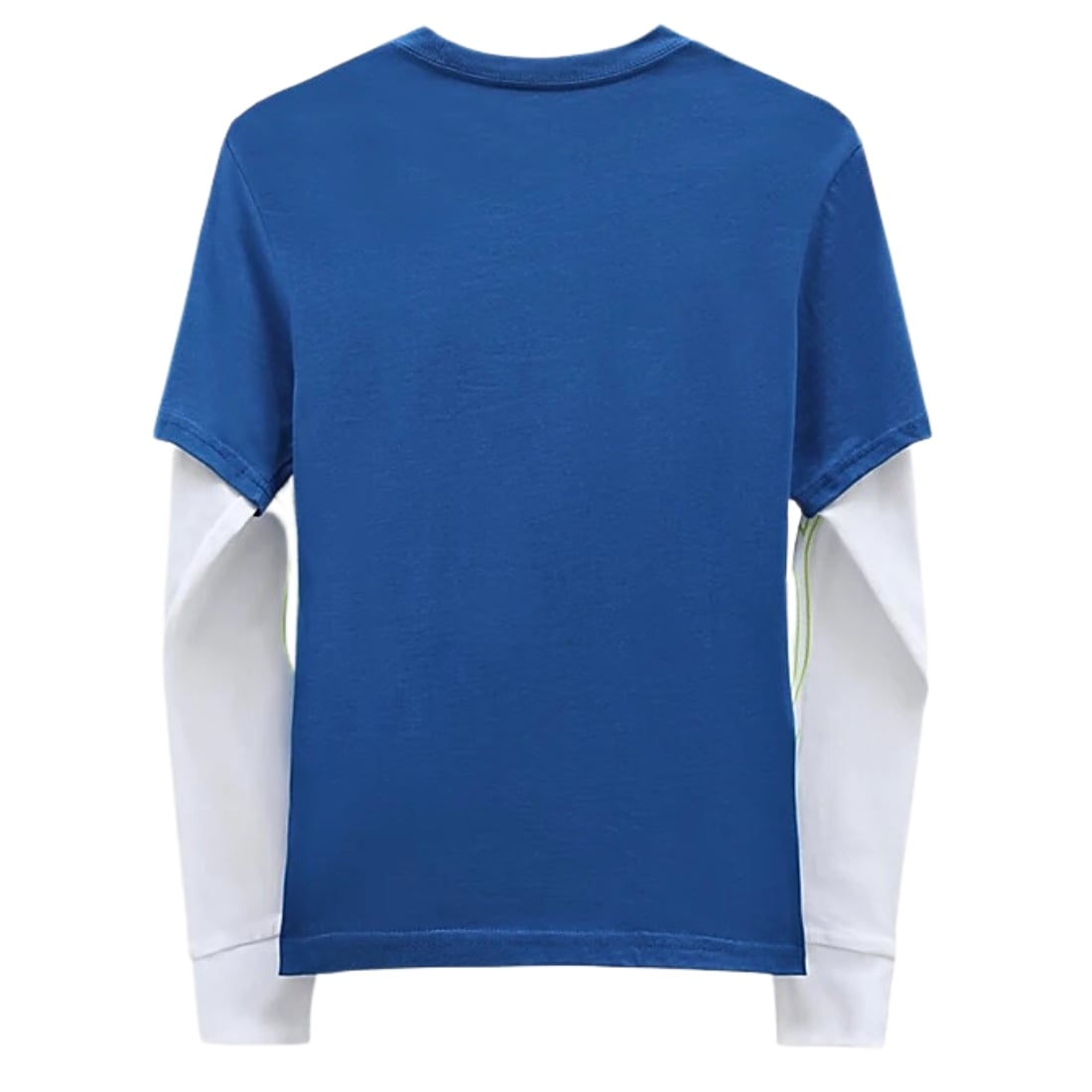 Vans Kids Neon Flames Twofer Longsleeve T-Shirt - True Blue
