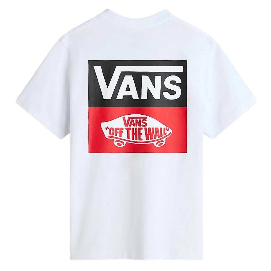 Vans Kids OG Logo T-Shirt - White - Boys Skate Brand T-Shirt by Vans