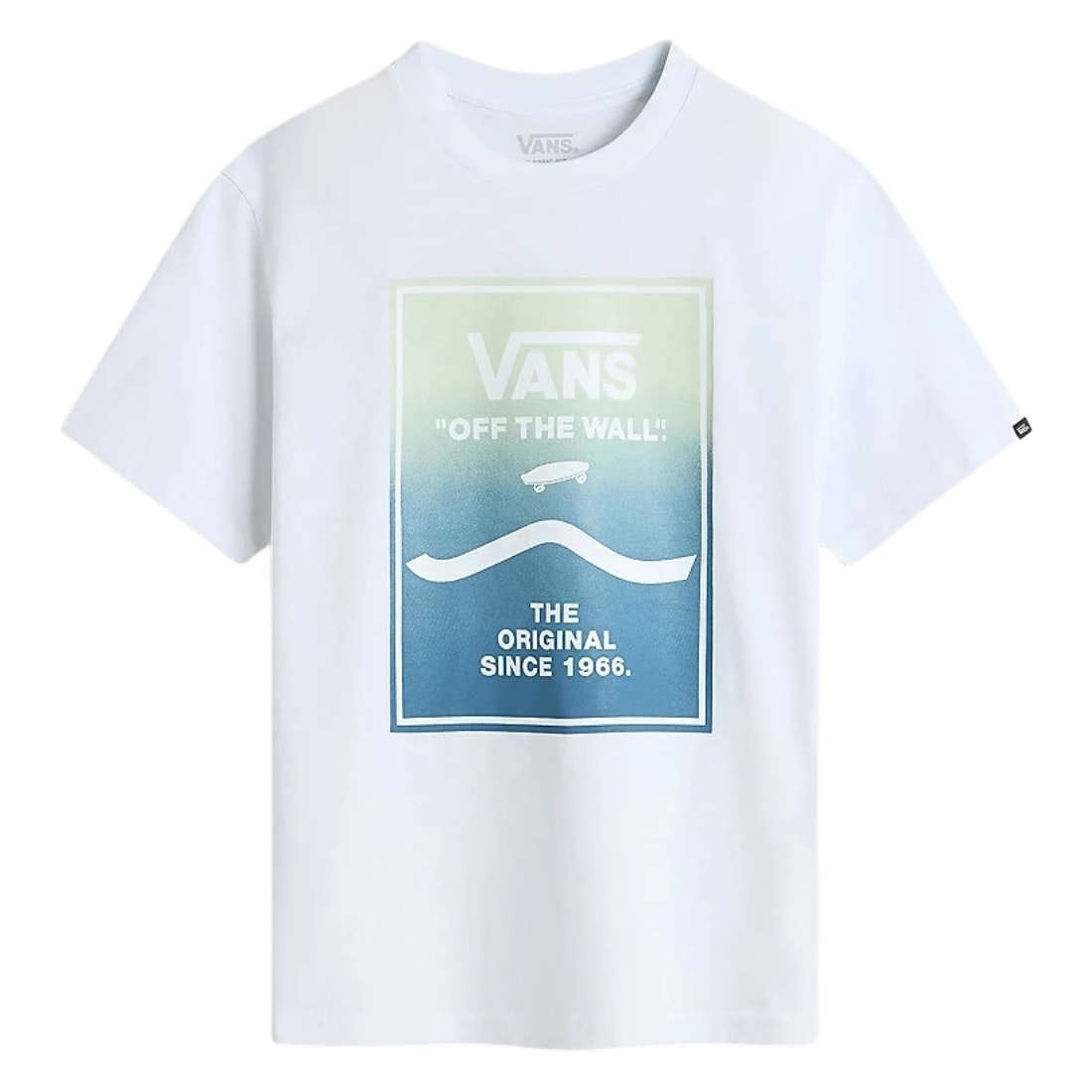 Vans Kids Print Box 2.0 T-Shirt - White - Boys Skate Brand T-Shirt by Vans