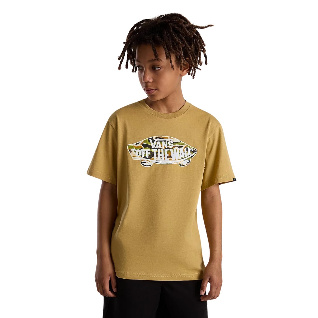 Vans Kids Style 76 Fill Boys T-Shirt - Antelope - Boys Skate Brand T-Shirt by Vans