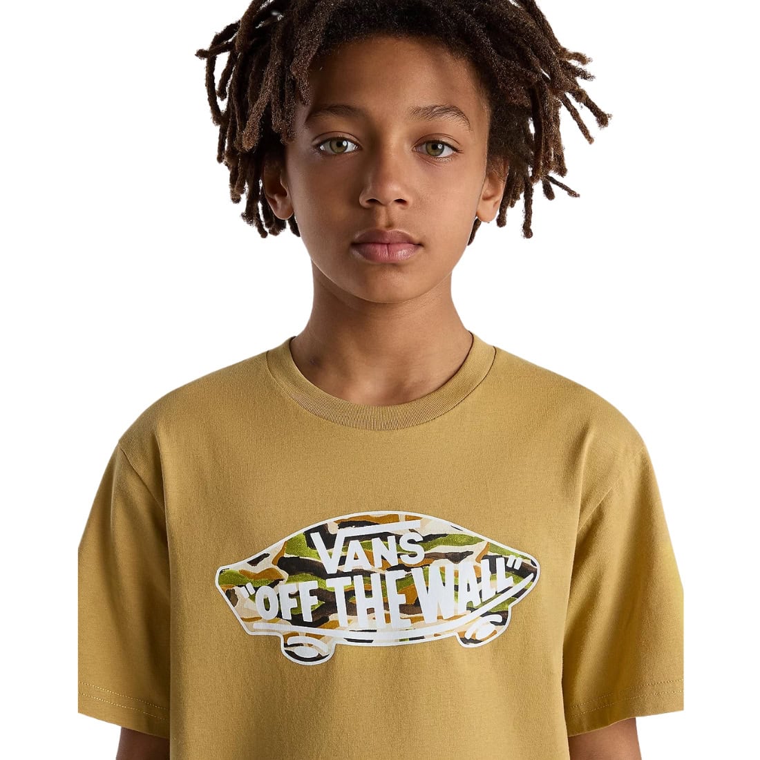 Vans Kids Style 76 Fill Boys T-Shirt - Antelope - Boys Skate Brand T-Shirt by Vans