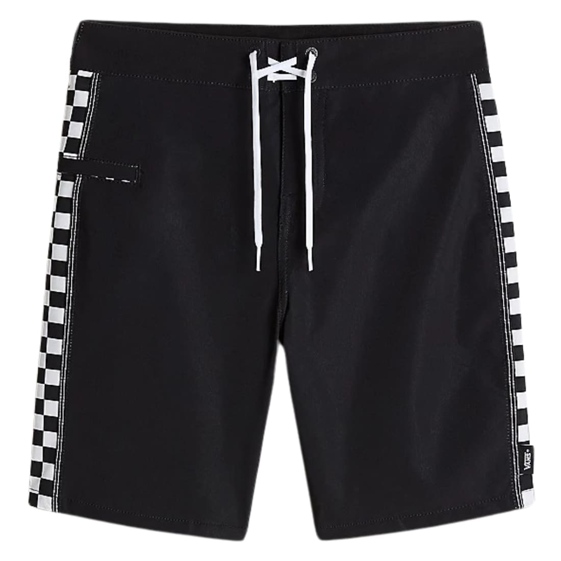 Vans Kids The Daily Sidelines Boardshorts - Black Checkers - Boys Boardshorts by Vans