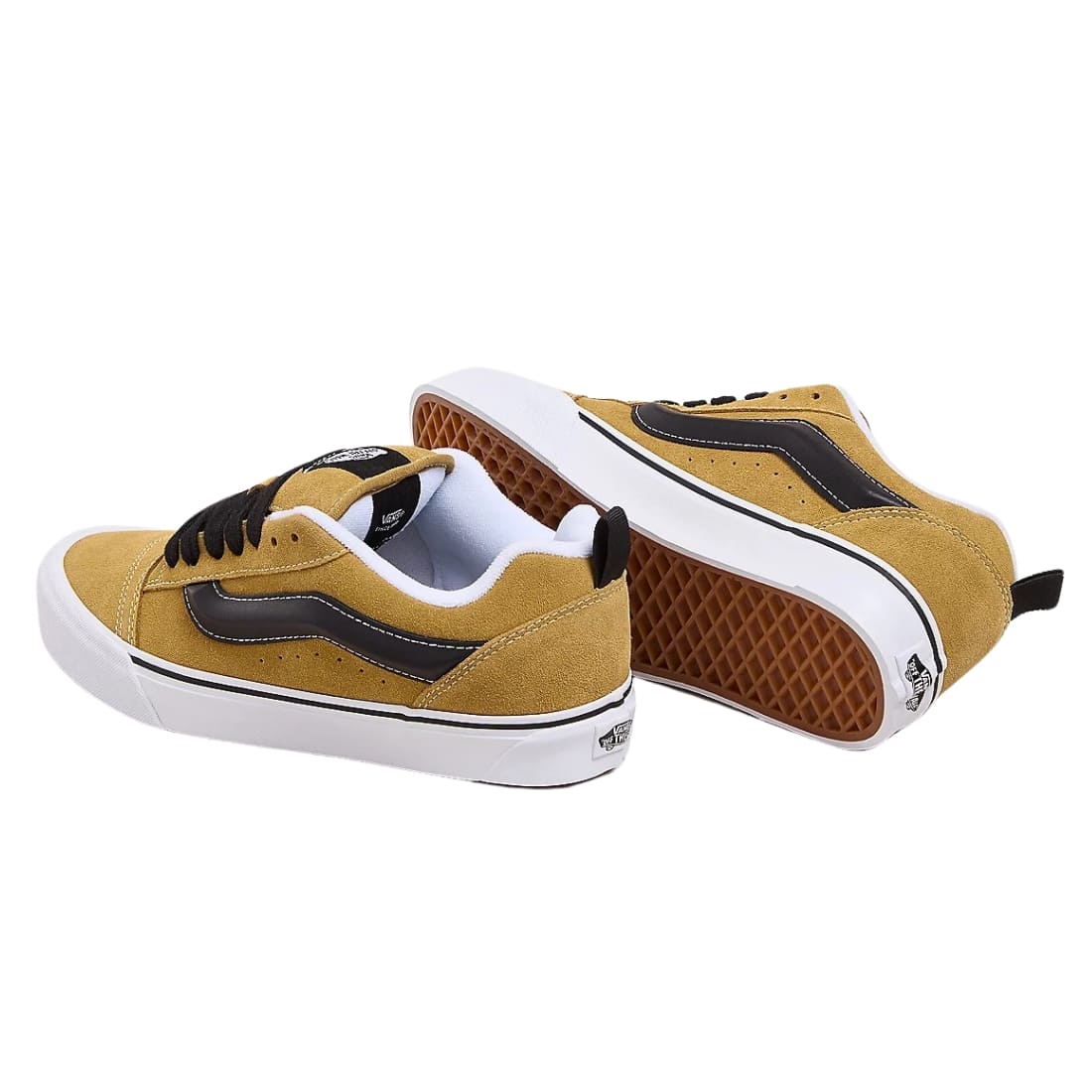 Vans Knu Skool Shoes - Antelope Brown Suede - Mens Skate Shoes by Vans