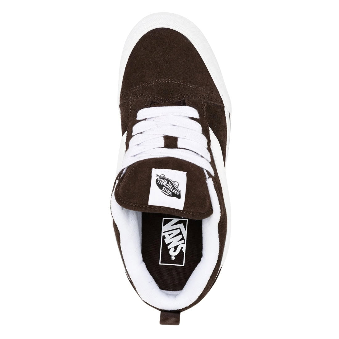 Vans Knu Skool Shoes - Brown White - Mens Skate Shoes by Vans