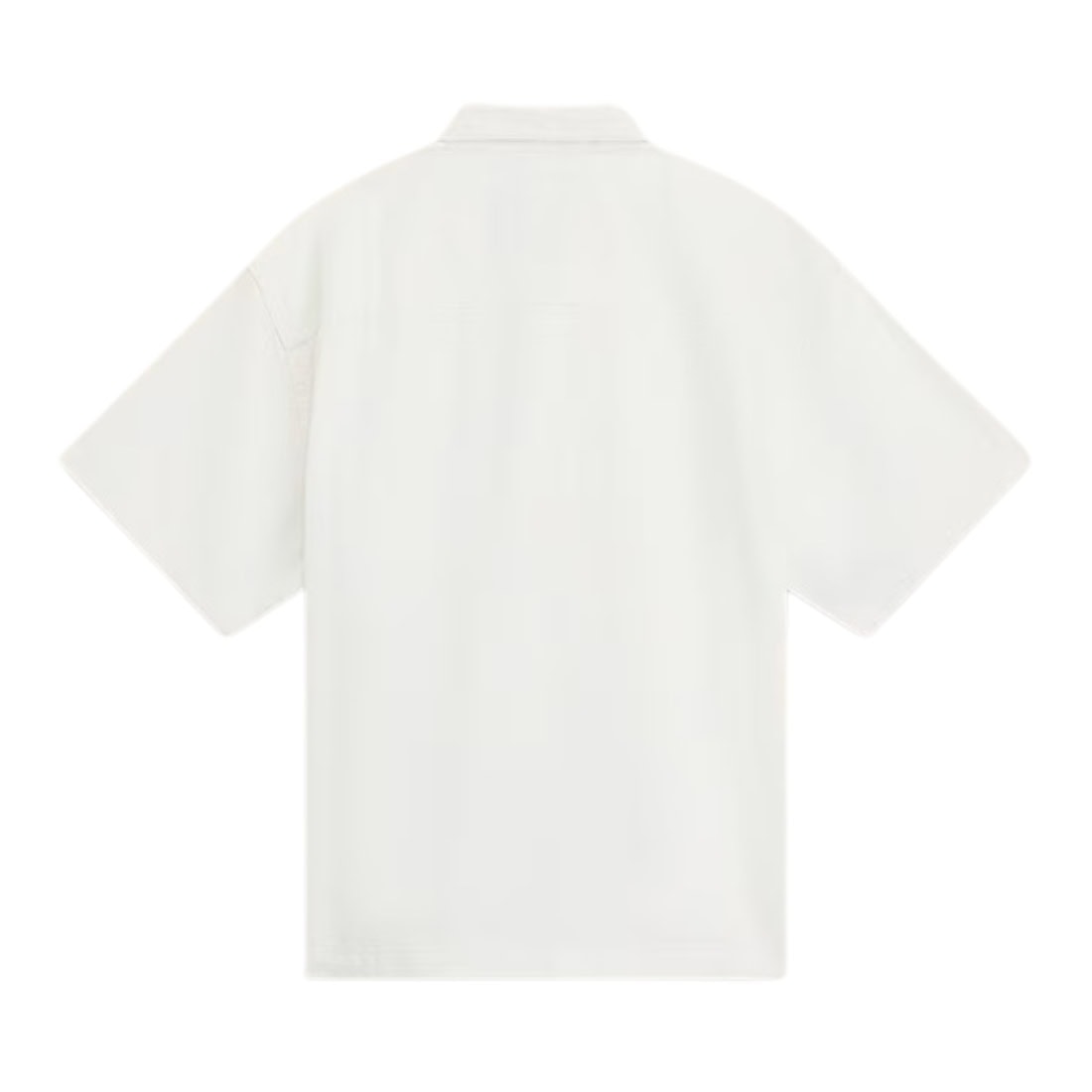 Vans Larkspur Textured Solid Shirt - Marshmallow - Mens Casual Shirt by Vans