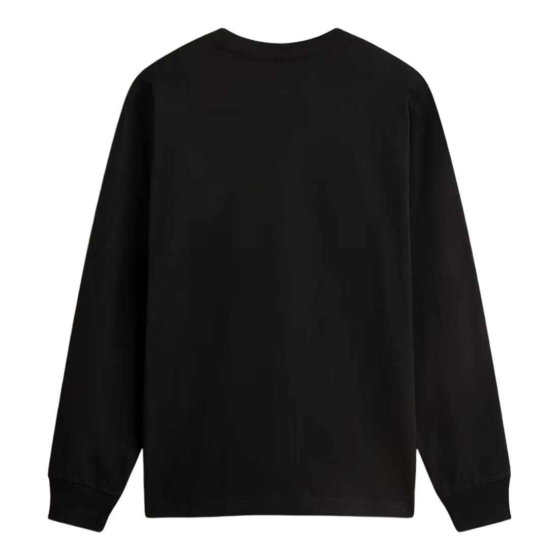 Vans Left Chest II Loose Fit Long Sleeve T-Shirt - Black - Mens Graphic T-Shirt by Vans