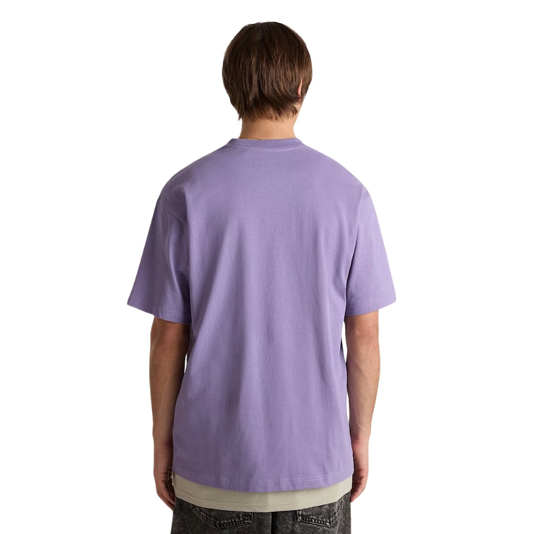 Vans Left Chest II Loose Fit T-Shirt - Purple Haze - Mens Graphic T-Shirt by Vans