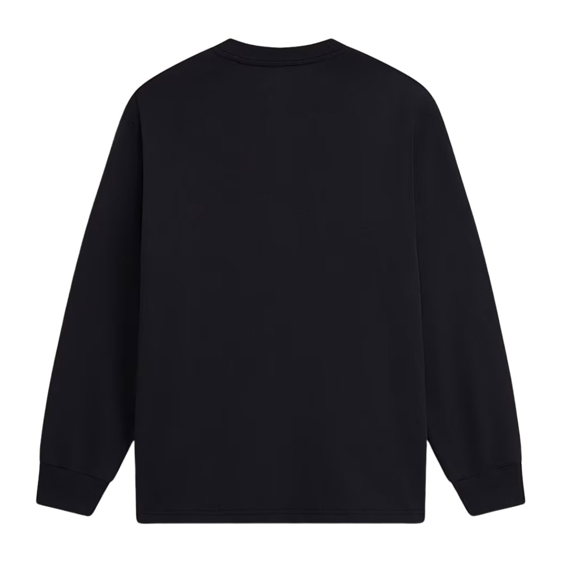 Vans Left Chest II Loose Longsleeve - Black - Mens Graphic T-Shirt by Vans
