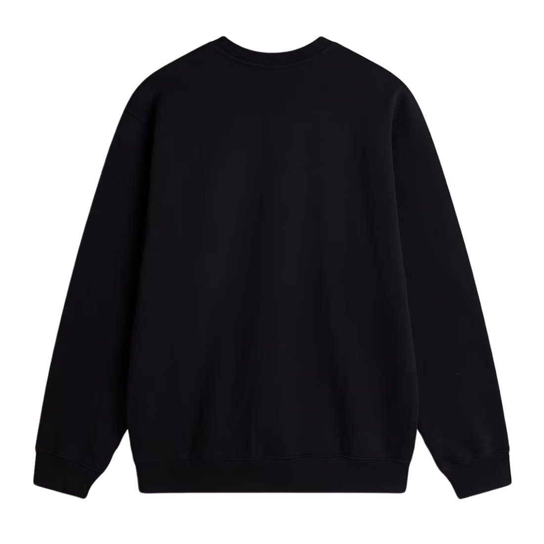 Vans Left Chest II Loose Fit Crew - Black - Mens Crew Neck Sweatshirt by Vans