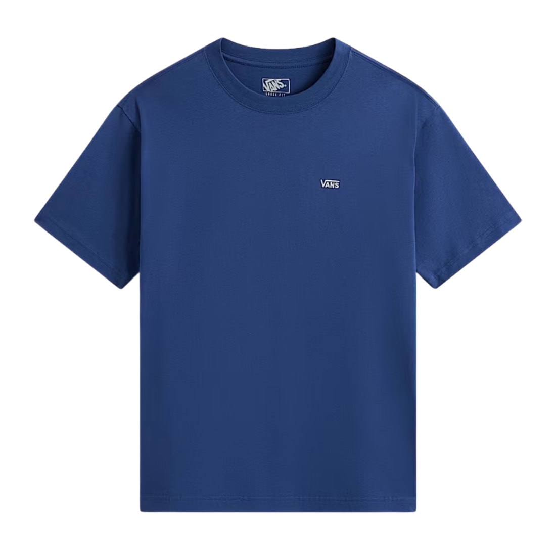 Vans Left Chest Loose T-Shirt - True Navy - Mens Graphic T-Shirt by Vans