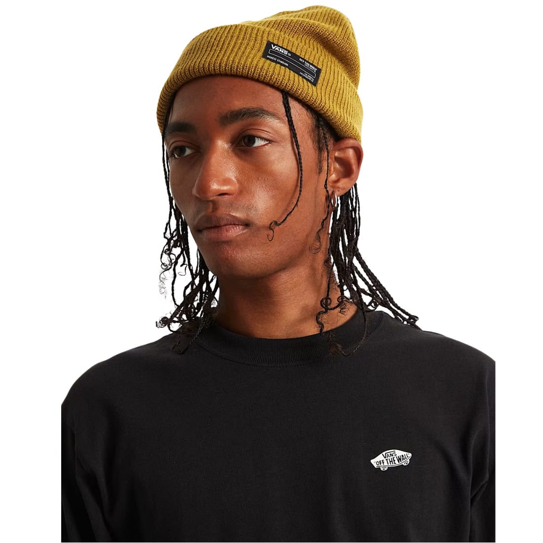 Vans Leiva Cuff Beanie - Burnt Gold - Fold Beanie by Vans