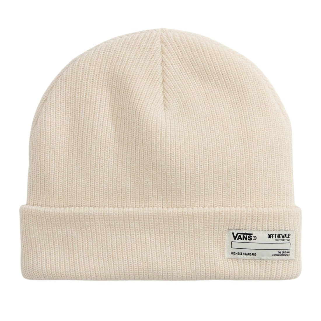 Vans Leiva Cuff Beanie - Oatmeal - Fold Beanie by Vans