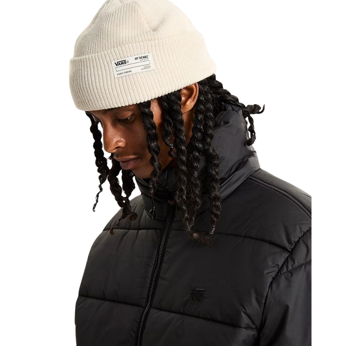 Vans Leiva Cuff Beanie - Oatmeal - Fold Beanie by Vans