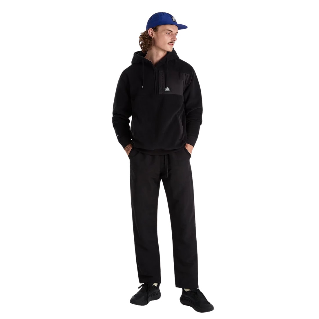 Vans MTE Polartec Pullover Hoodie - Black - Mens Pullover Hoodie by Vans