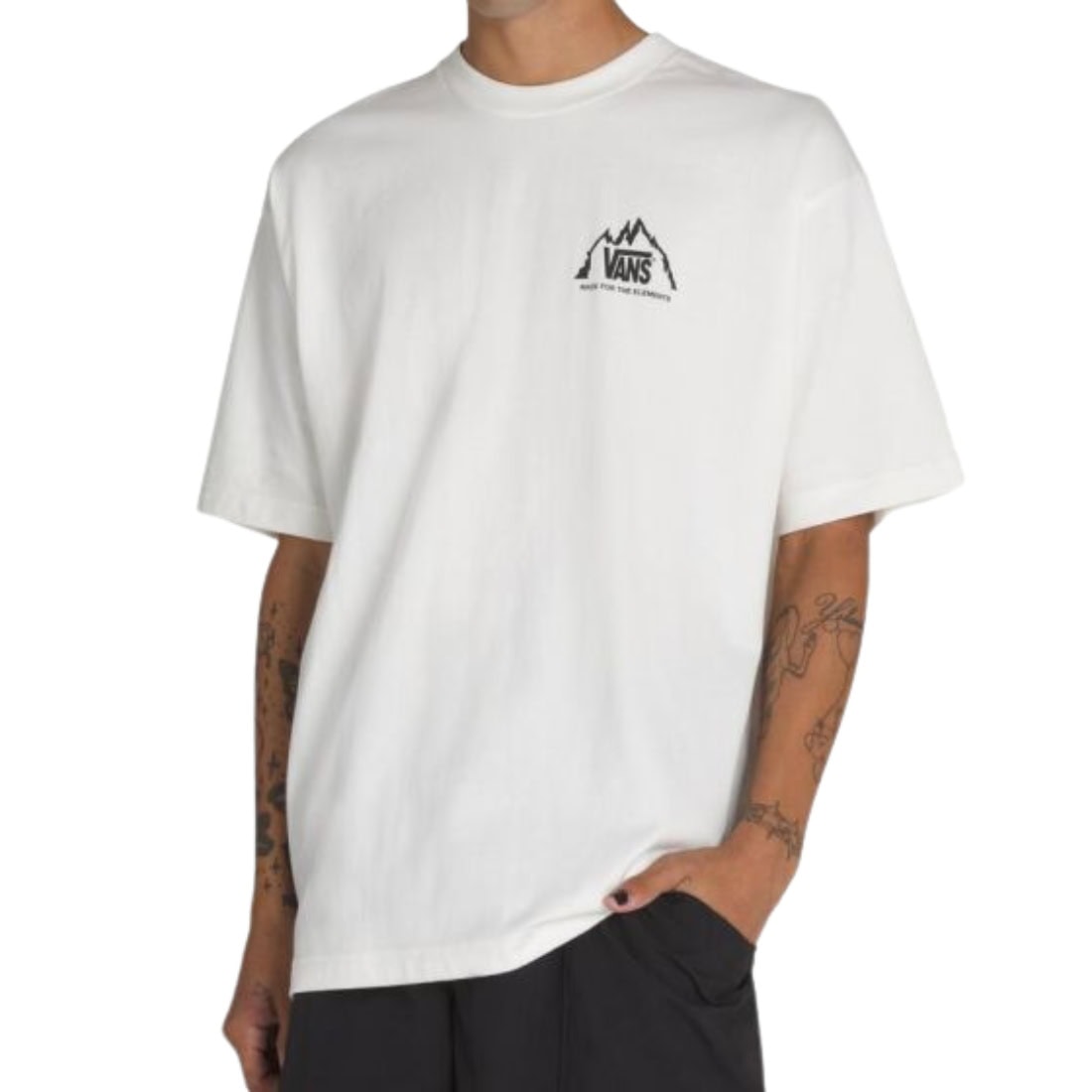 Vans MTE Crestline T-Shirt - Egret - Mens Graphic T-Shirt by Vans