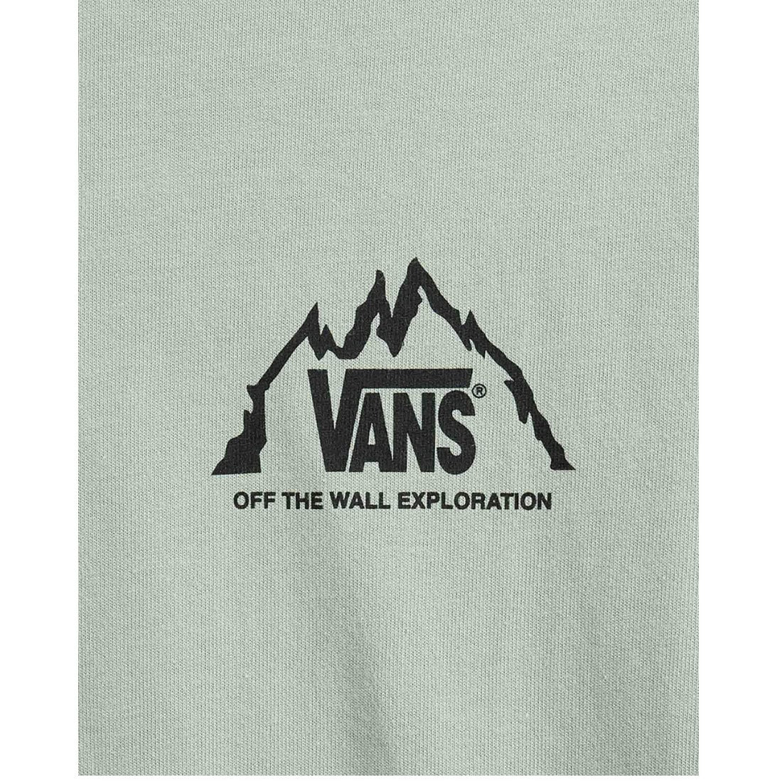 Vans MTE Crestline T-Shirt - Gray Olive - Mens Graphic T-Shirt by Vans