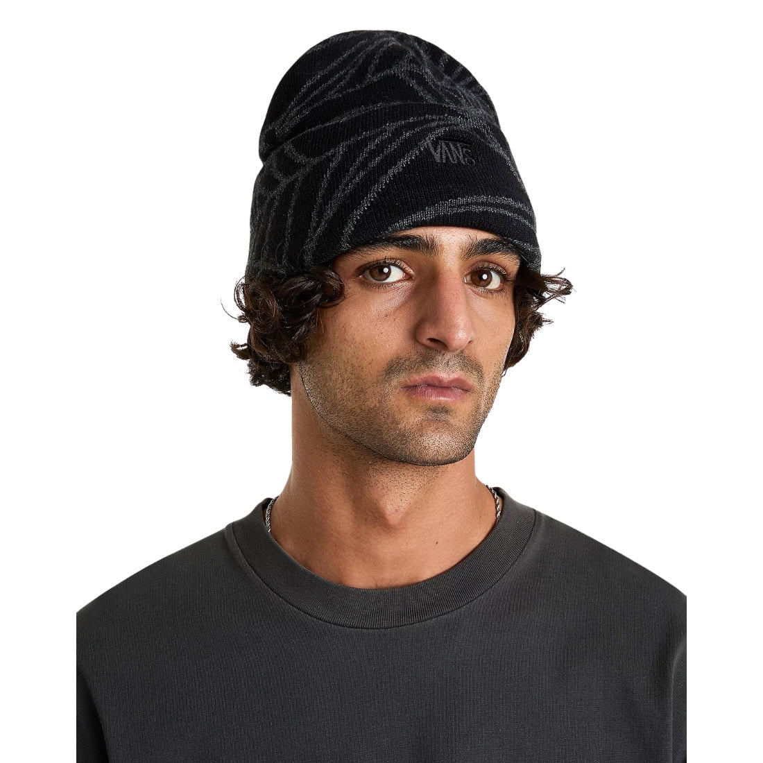 Vans MTE Expedition Tall Cuff Beanie - Black - Fold Beanie by Vans