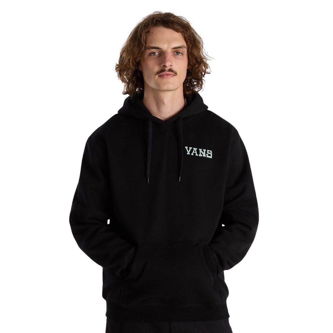 Vans Nimi Sk8 Loose Pullover Hoodie - Black - Mens Pullover Hoodie by Vans