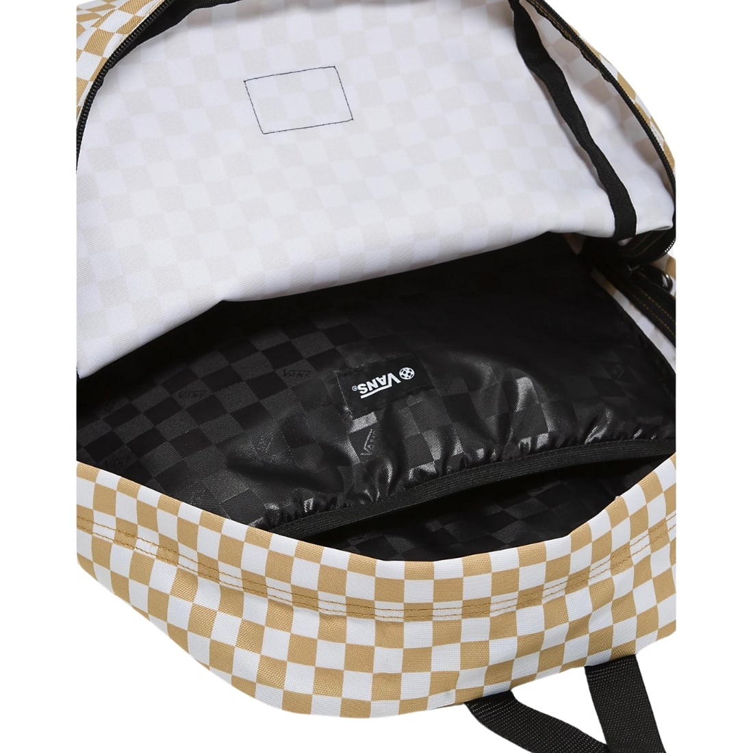 Vans Old Skool Check Backpack - Antelope Brown/White - Backpack by Vans One Size