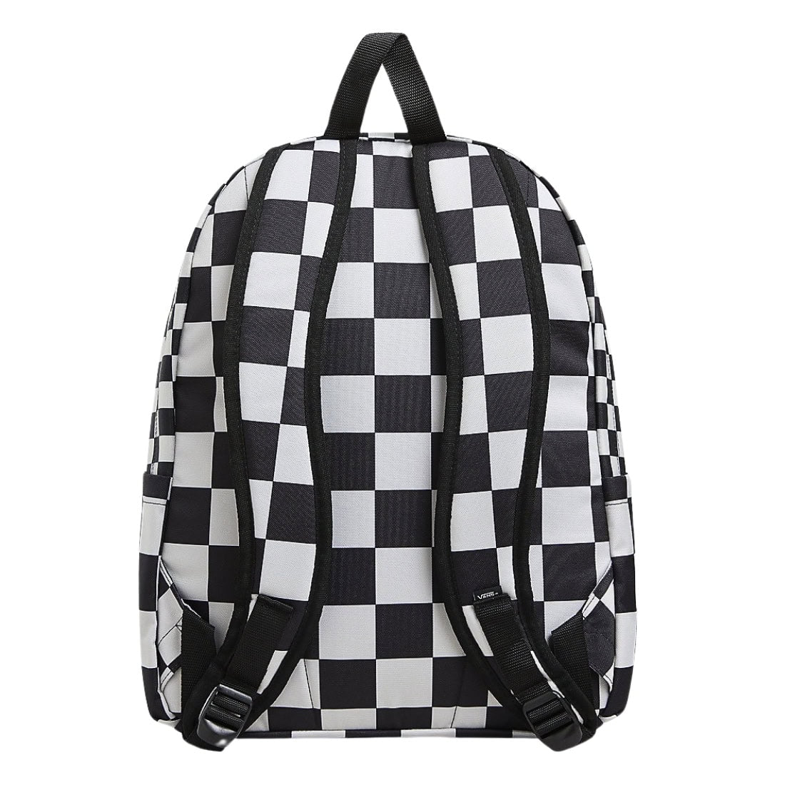 Vans Old Skool Check Backpack - Black/Oatmeal - Backpack by Vans One Size