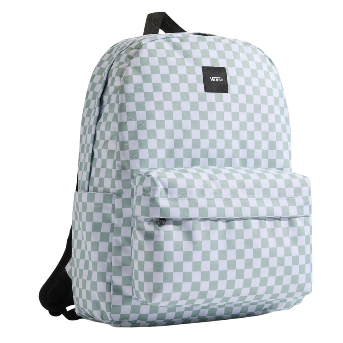 Vans Old Skool Check Backpack - Gray Olive - Backpack by Vans One Size