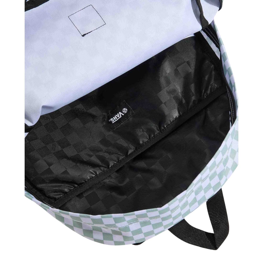 Vans Old Skool Check Backpack - Gray Olive - Backpack by Vans One Size