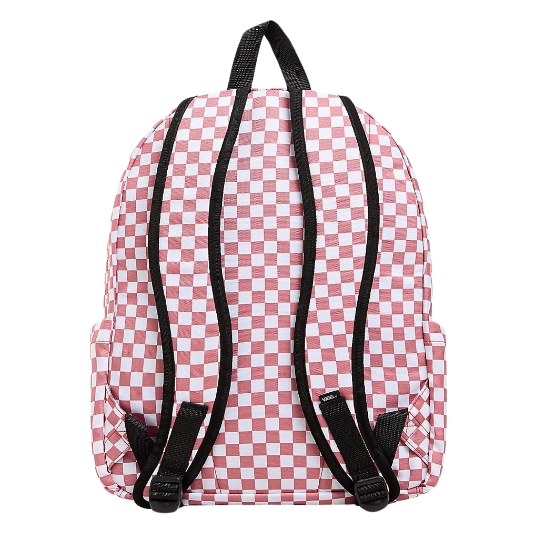 Vans Old Skool Check Backpack - Withered Pink/White - Backpack by Vans One Size