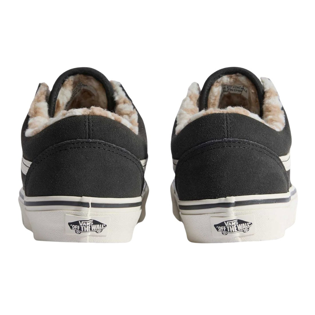 Vans Old Skool Cozy Shoes - Cozy Hug Faded Black - Mens Skate Shoes by Vans