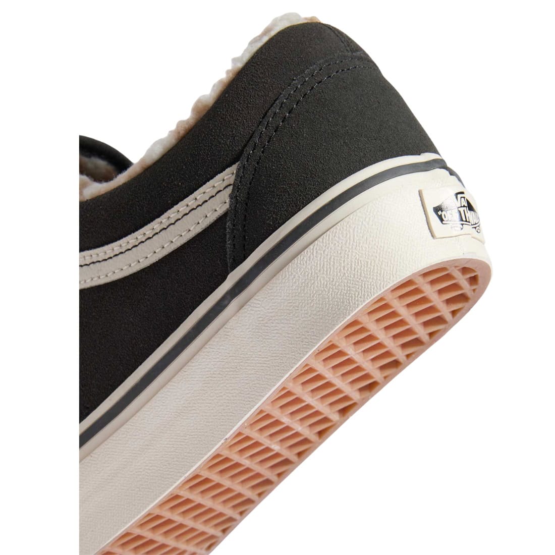 Vans Old Skool Cozy Shoes - Cozy Hug Faded Black - Mens Skate Shoes by Vans