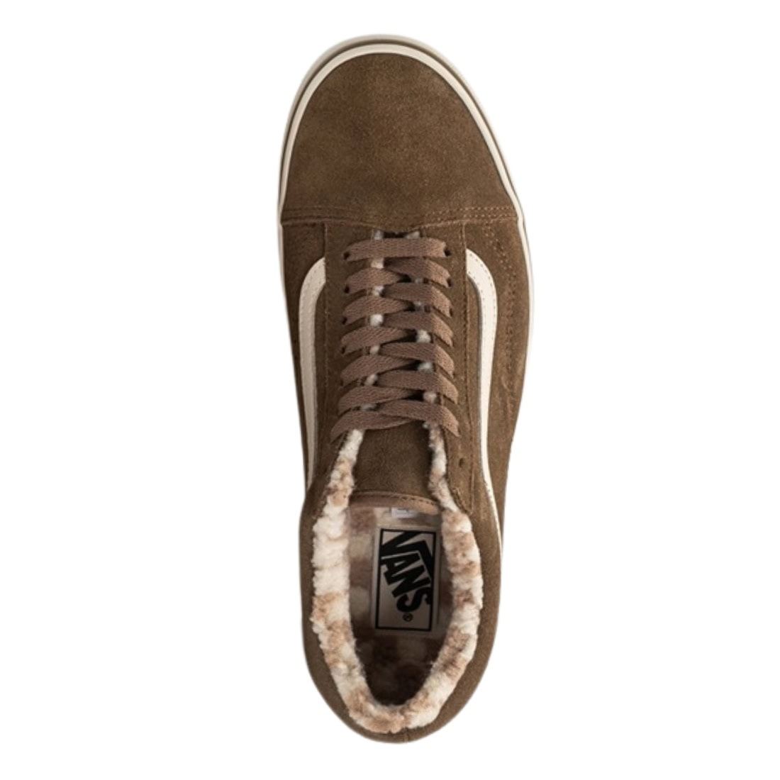 Vans Old Skool Cozy Shoes - Cozy Hug Sepia - Mens Skate Shoes by Vans