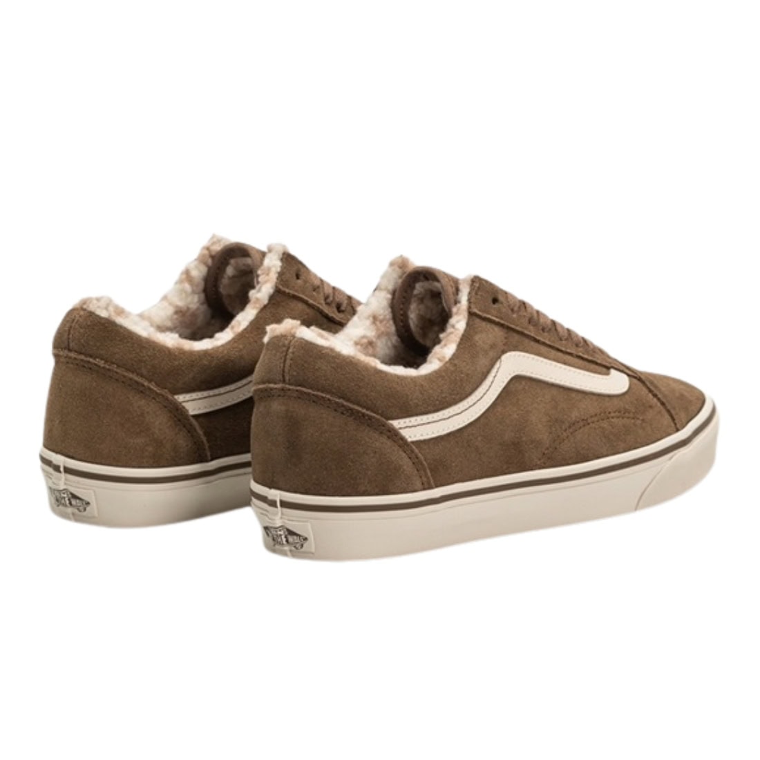 Vans Old Skool Cozy Shoes - Cozy Hug Sepia - Mens Skate Shoes by Vans